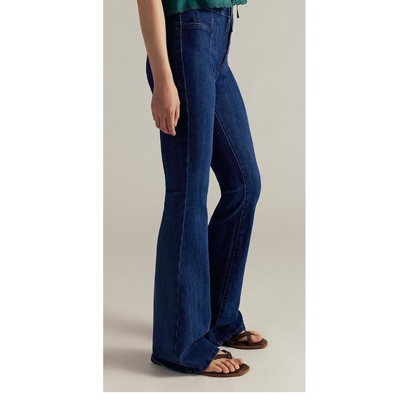 NEW Free People We The Free Jayde High Rise Flare Leg Jeans Size 28 x 32 - Picture 3 of 13